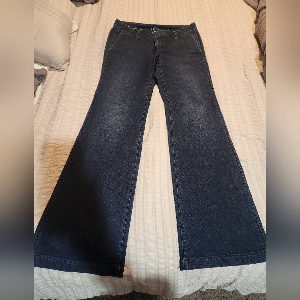 Loft Flare Jeans size 6
